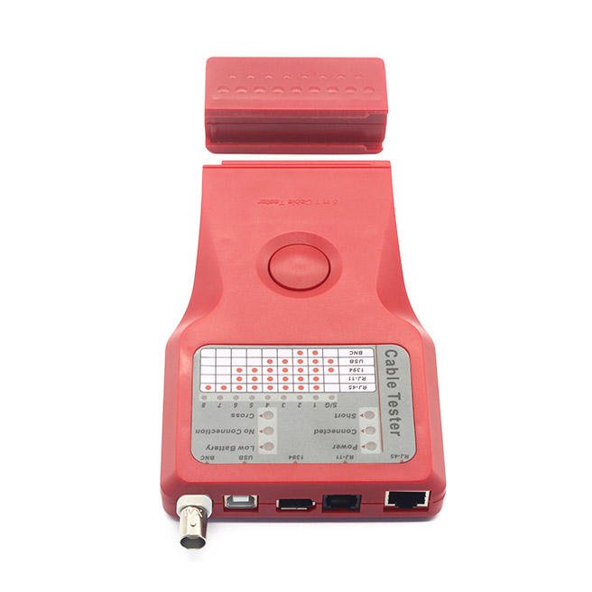 PREMIER 5-in-1 Remote Unit Multifunction RJ-11 RJ-45 Firewire USB BNC Network Lan Cable Tester