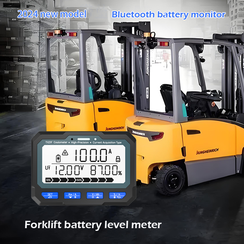 Baiway 8-80V 100A Battery Coulometer Tx21 Professional Battery Tester Monitor Battery Capacity Indicator Display