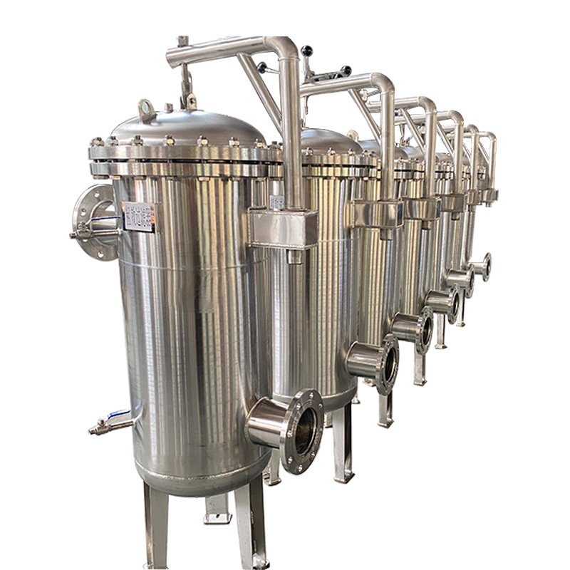 System Water Filter Sanitary Polypropylene Bag Filter Housing For Food And Beverage Filtration