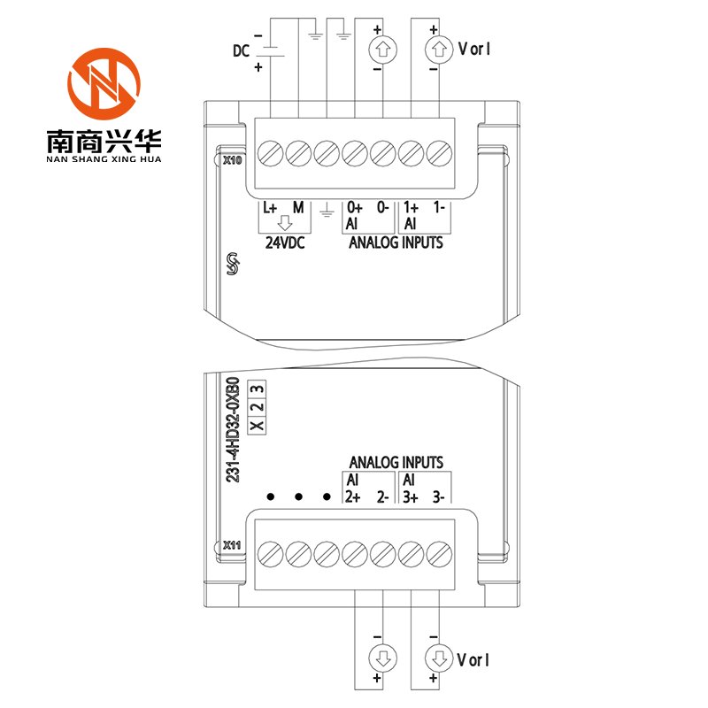 New Original 6ES7231-4HD32-0XB0 PLC Input/Output Module IB IL AO 4/8/U/BP-XC-PAC Series Analog Input For SIMATIC S7-1200