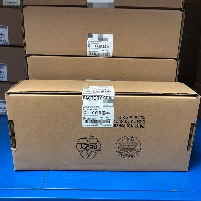Enough Allen Stock Bradley Automation With Controller PLC 2080-LC30-48qwb Micro830 48 I/O Controller