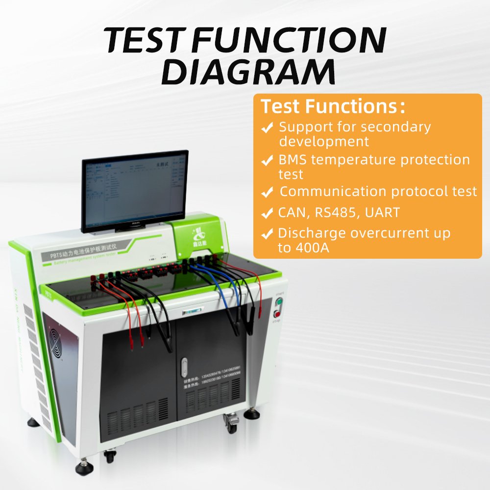 Customized 24 Series Protection BMS Balanced Power Lithium Battery Board Detection Equipment Battery Testers