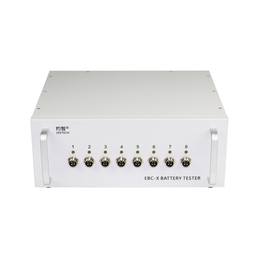 EBC-X 8-Channels 18650 lithium Battery Capacity Tester 10A Charge 10A 4.5V Discharge Without Holder