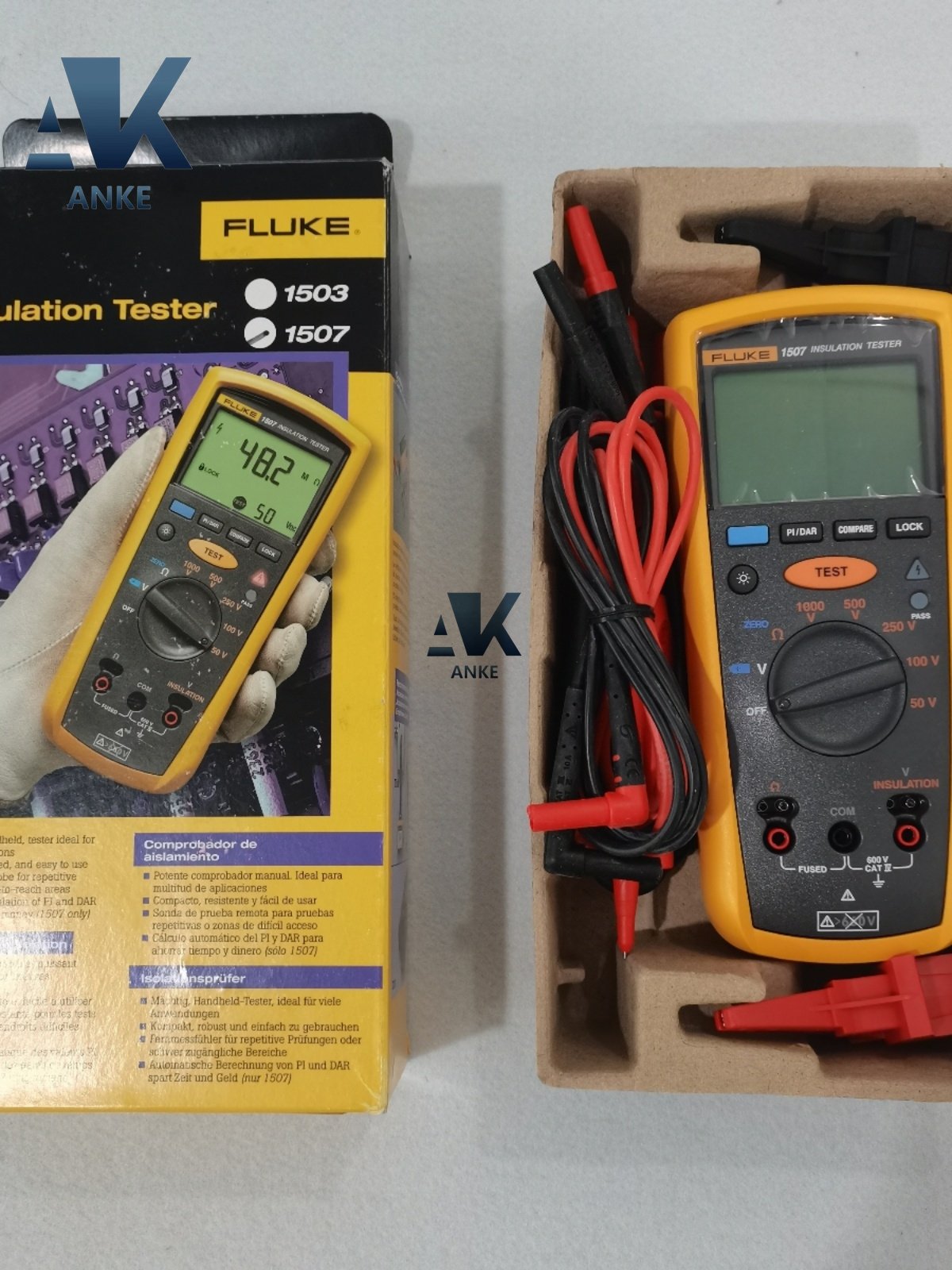 Fluke 1507 Insulation Resistance Tester