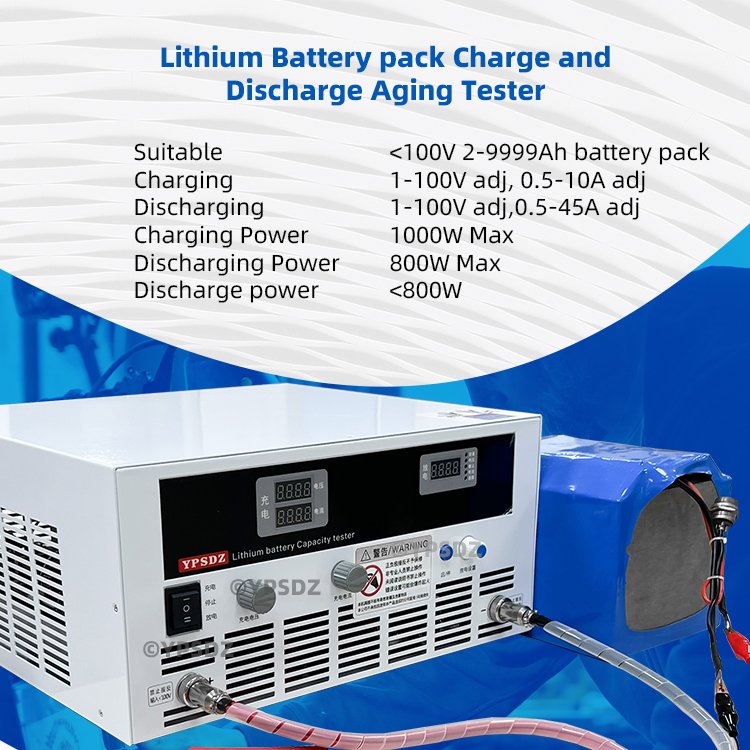 New trend YPSDZ-800-1000 Battery Tester Lithium Lead-acid Batteries Capacity Test Charge Discharge Support PC Software Control