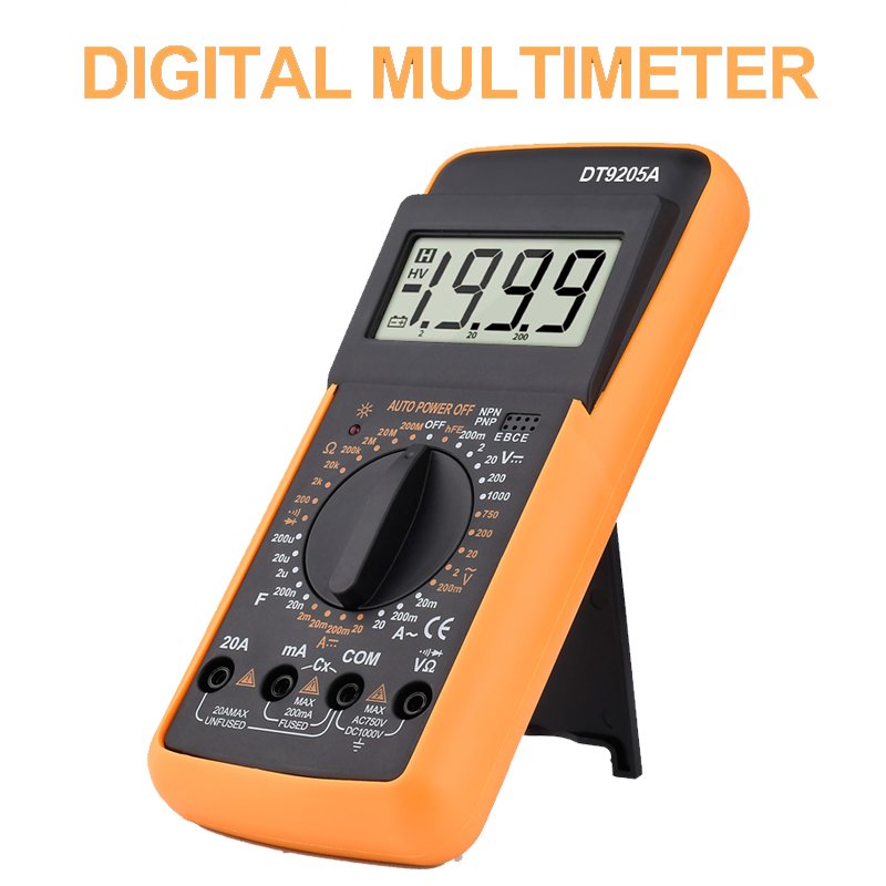 Smart Digital Multimeter 6000 Counts True RMS Auto Electrical Capacitance Meter Temp Resistance Transistor Testers Multimeter