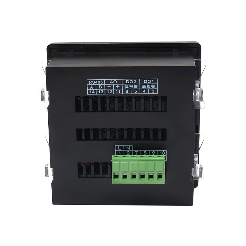 Hengjin 1 Phase Power Meter RS485 Digital Multi-Function LCD Panel Meter Voltmeter JQ-72XV