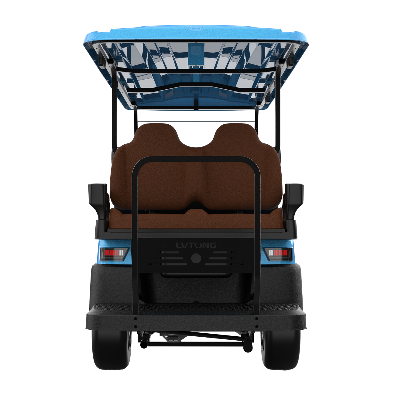 Electric 6-Seater Golf Cart 4kw Motor 48v Battery CE Certified