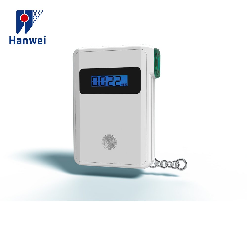 New Popular Product Fuel Cell Keychain Breathalyzer Personal Handhold Alcohol Tester for Home Party