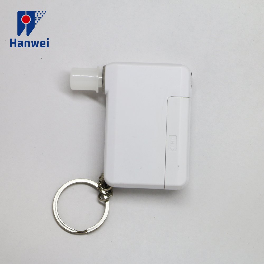 New Popular Product Fuel Cell Keychain Breathalyzer Personal Handhold Alcohol Tester for Home Party
