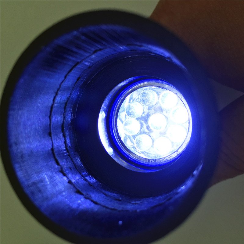 Incubator Eggtester Egg Candler Lamp 9 LED Cold Incubation Chicken Poultry Light Incubator Equipment Tool