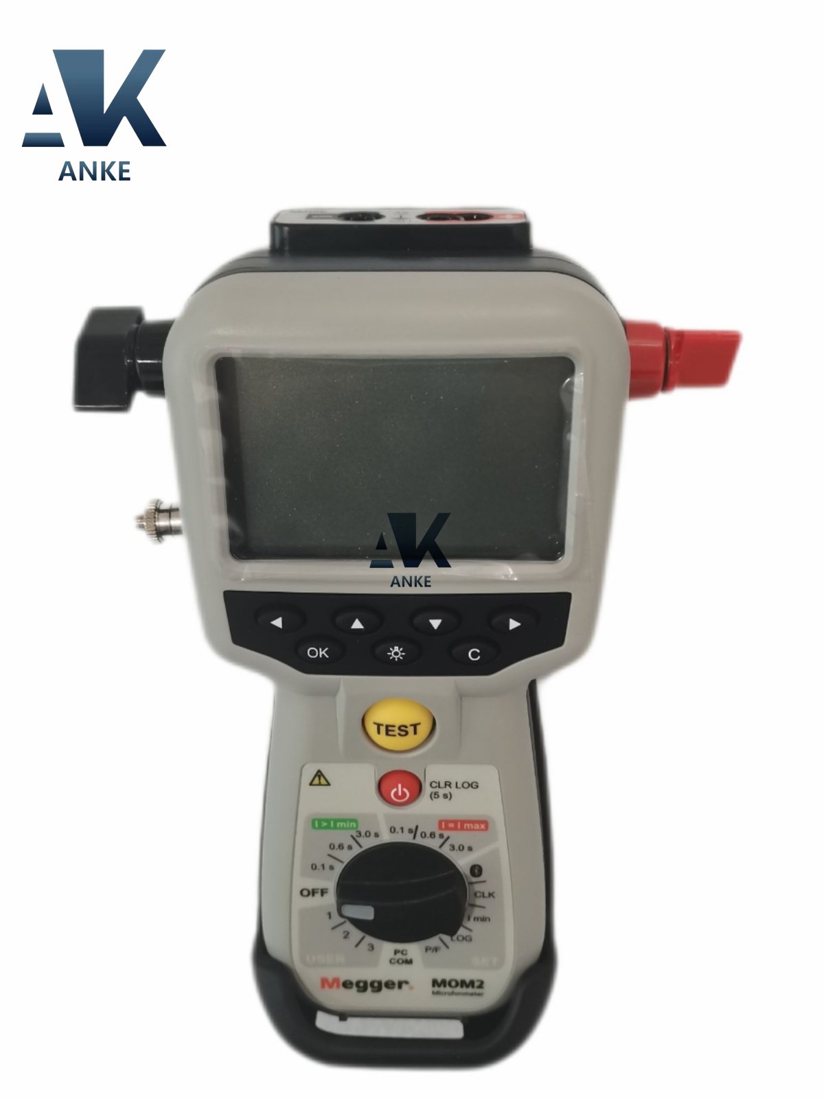 Megger MOM2 HANDHELD 200 A MICRO-OHMMETER Contact Resistance Tester