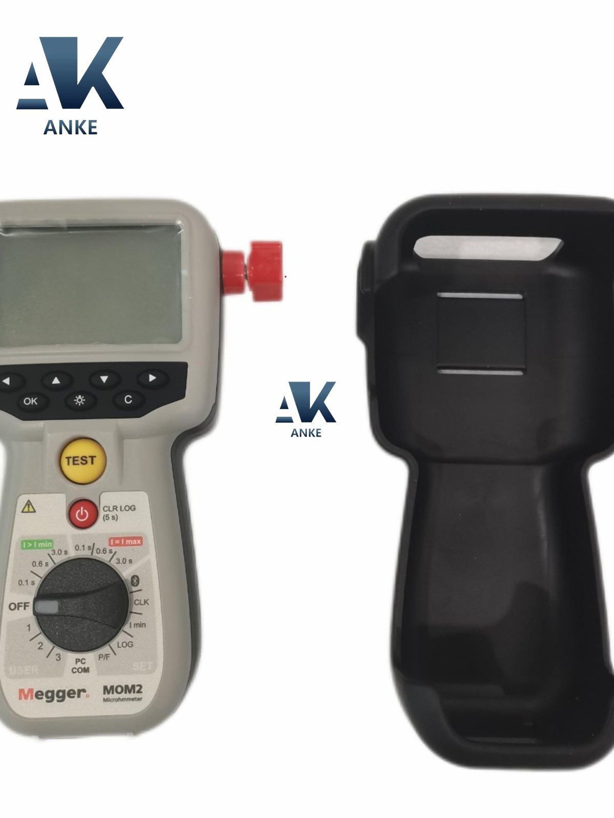 Megger MOM2 HANDHELD 200 A MICRO-OHMMETER Contact Resistance Tester