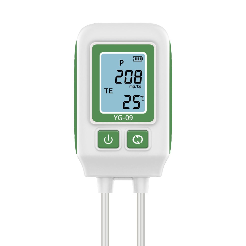 New Digital Soil Tester Kit Soil NPK and Temperature Detector Garden Orchards Potted Soil Analysis Tool
