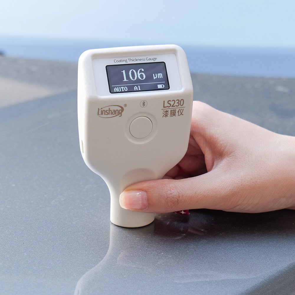 LS230 Car Paint Inspection Device Car Detector Coating Thickness Measurement Tester Digital Paint Thickness Meter