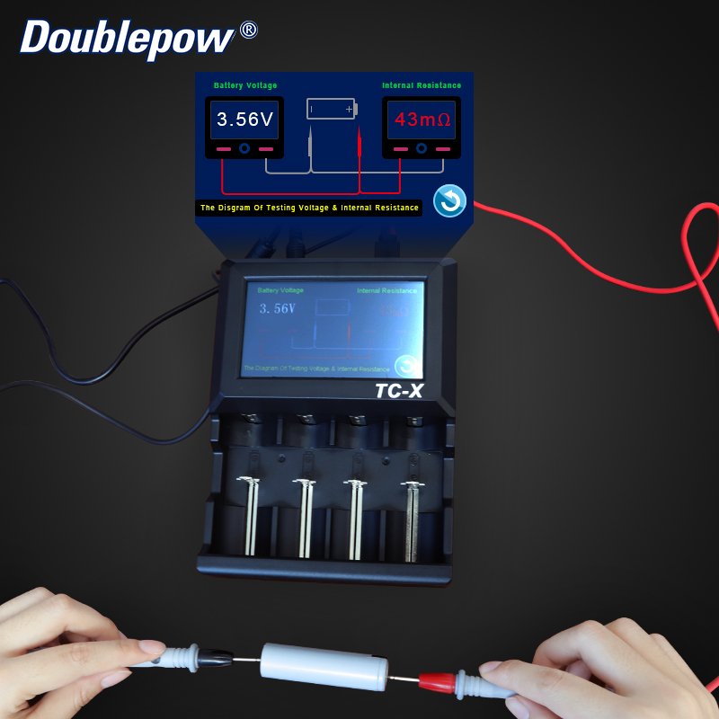 New Universal battery tester LCD Digital Battery Tester for Li ion 16340 14450 1440 Battery