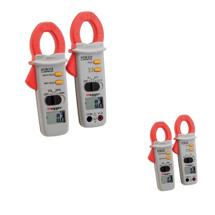 Megger DCM310 And DCM320 Digital Clamp Meter Maintenance And Inspection Handheld Power tester