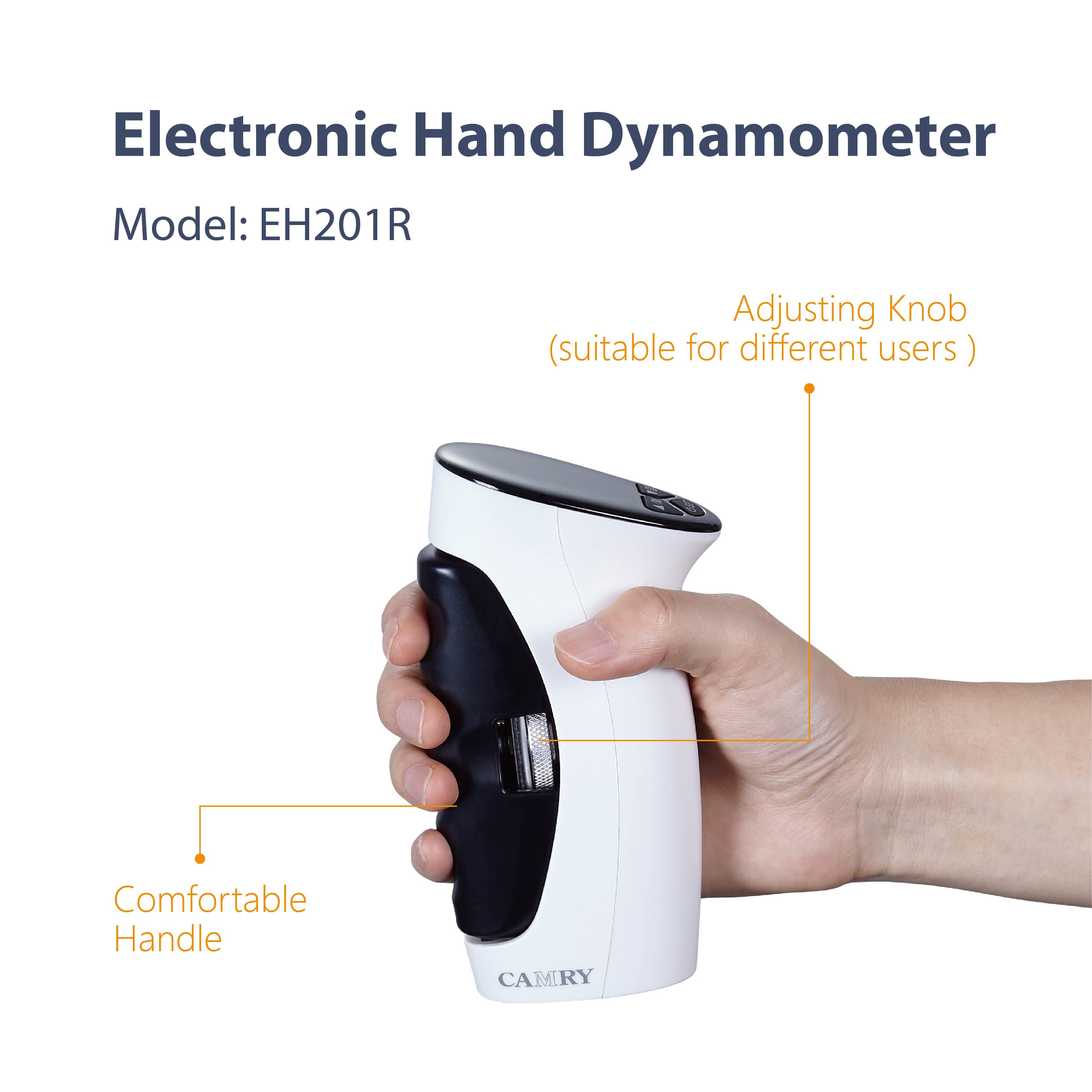 Hand Strength Trainer 2 IN 1 Electronic Hand Dynamometer Grip Trainer Digital Hand Grip Strengthener