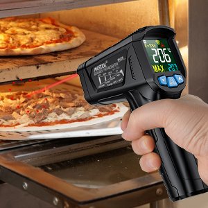 Handheld IR Temperature Gun Pyrometer Imager Digital Infrared Thermometer Industry Measurement Infrared Industrial Thermometer
