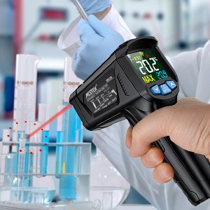 Handheld IR Temperature Gun Pyrometer Imager Digital Infrared Thermometer Industry Measurement Infrared Industrial Thermometer