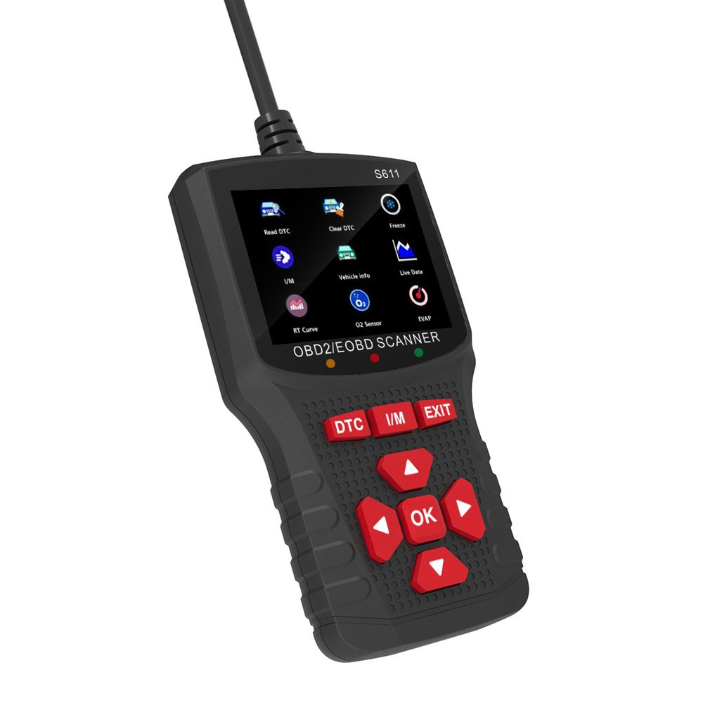 S611 Reading Card Engine Fault/Clear Diagnostic Instrument car obd 2 OBDII Diagnostic Instrument Voltage Battery Tester