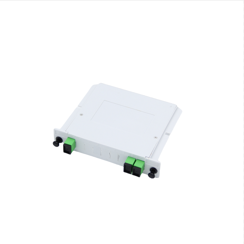 Insert 1 * 8 1 * 16 1 * 32 SC APC card plug-in passive optical splitter card connection PLC fiber optic splitter box type PLC