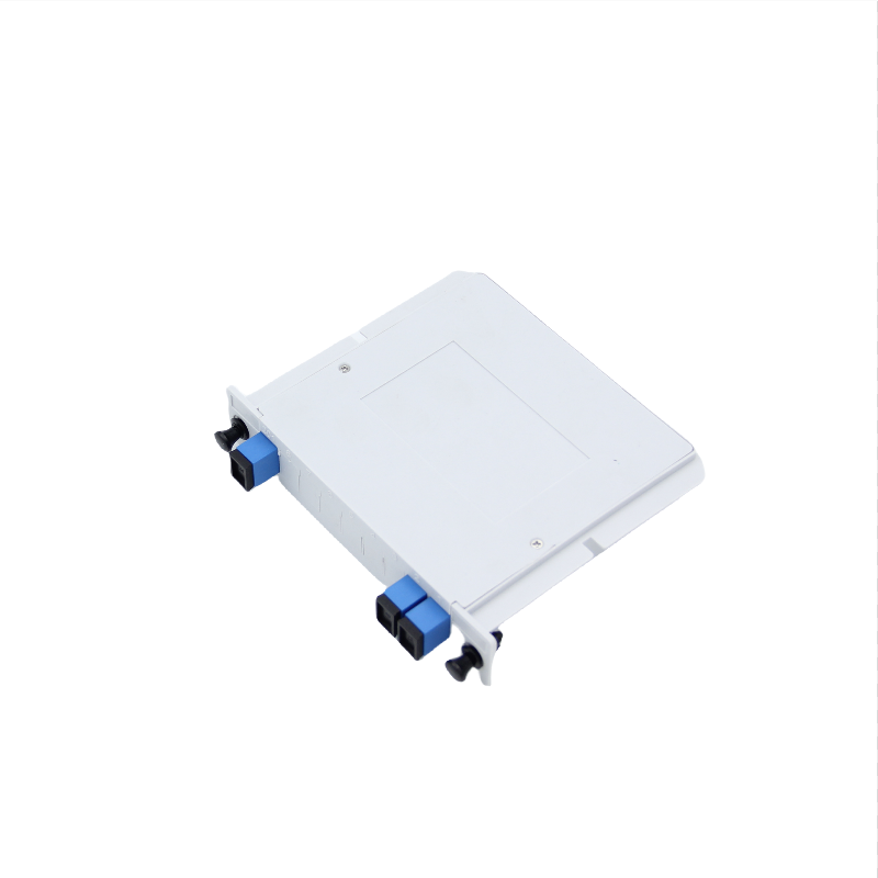 Insert 1 * 8 1 * 16 1 * 32 SC APC card plug-in passive optical splitter card connection PLC fiber optic splitter box type PLC