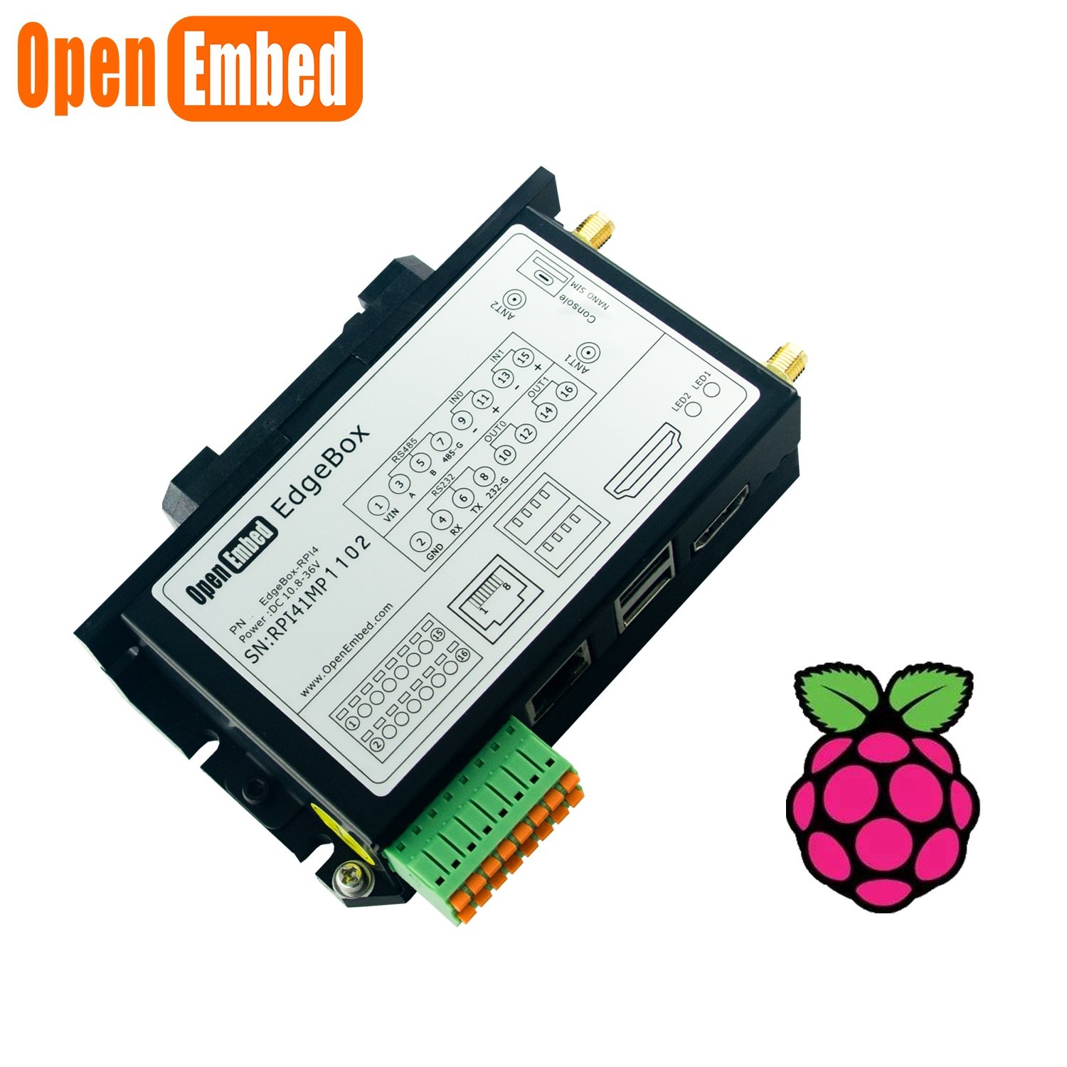 RockChip RK3588 4GB RAM to 32GB PLC controller industrial IOT PAC controllers