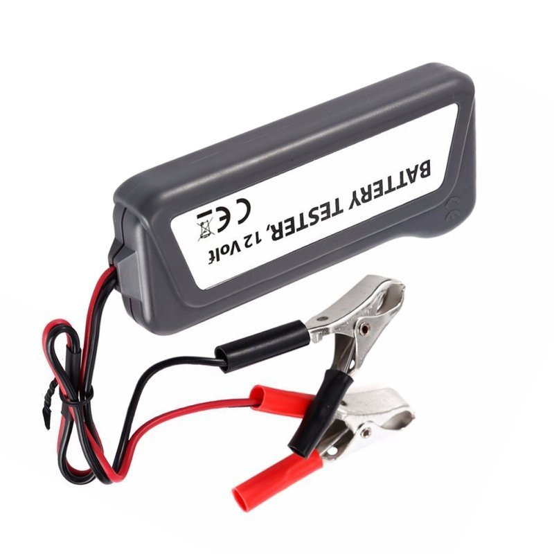 12V Auto Digital Battery Tester Alternator 6 LED Light for Auto Diagnostic Tool