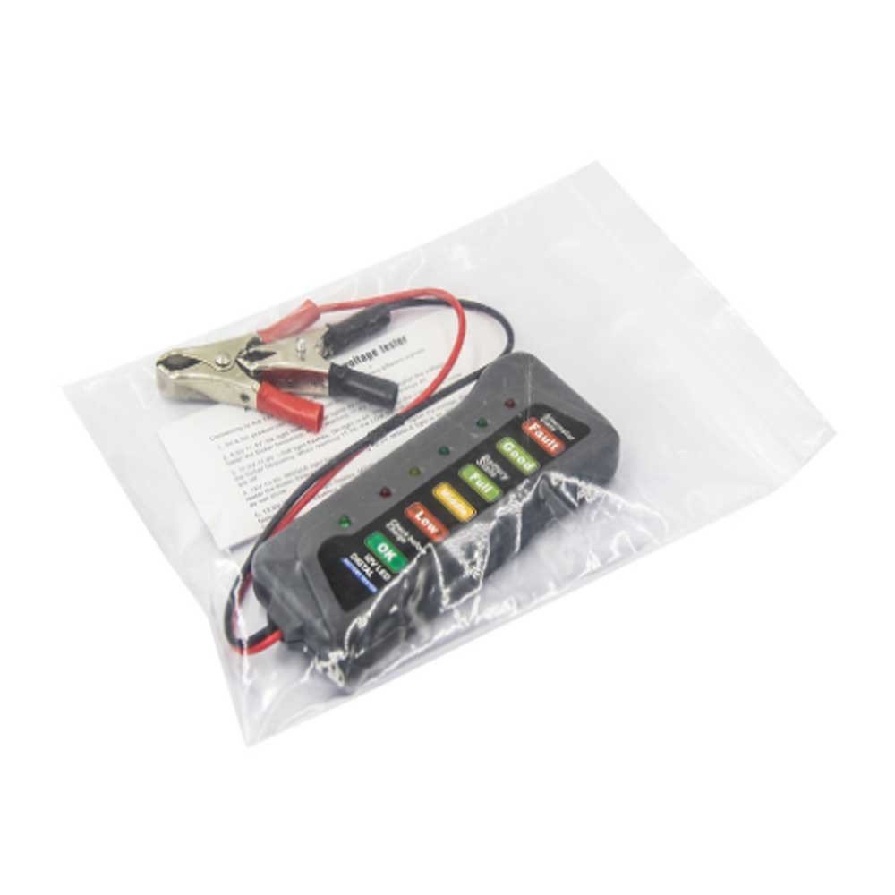 12V Auto Digital Battery Tester Alternator 6 LED Light for Auto Diagnostic Tool