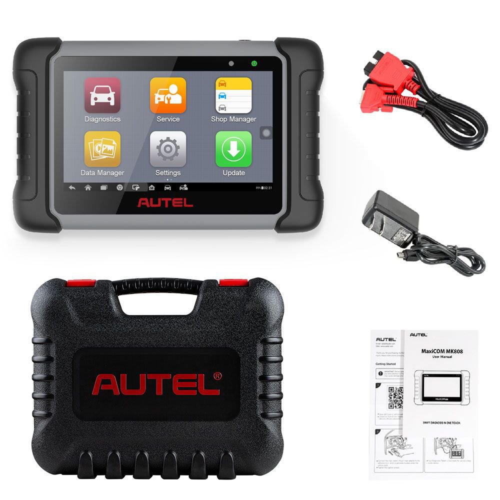 Autel MaxiCOM MK808 OBD2 Scanner Car Diagnostic Tool Full System Diagnosis IMMO/EPB/SAS/BMS/TPMS/DPF universal car scanner tool