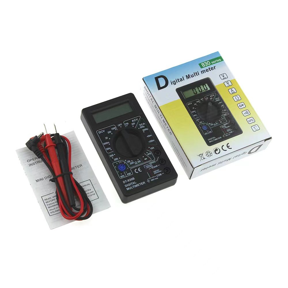 DT830B Digital Multimeter Mini multimeter Handheld multimeter electrical meter