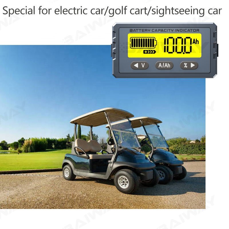 baiway TY23 80V50A High Precision Battery monitor battery level indicator battery capacity tester indicator
