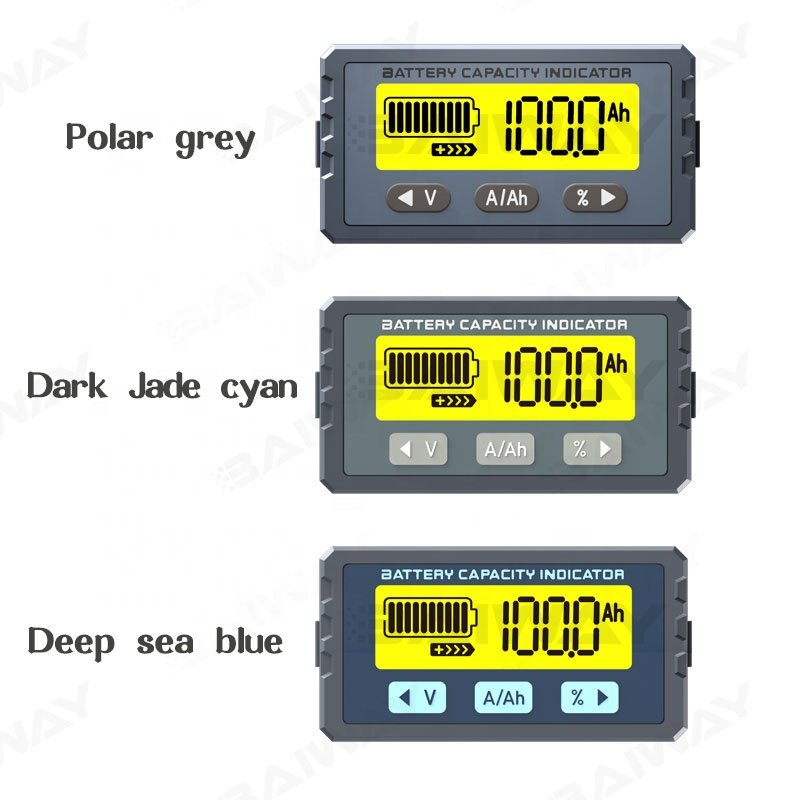 baiway TY23 80V50A High Precision Battery monitor battery level indicator battery capacity tester indicator