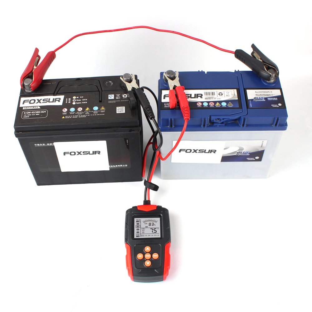 Lead acid battery tester 12V24V battery tester CCA internal resistance tester automobile battery analyzer