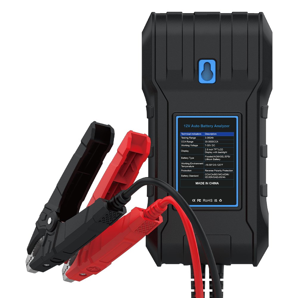 Lancol Car Battery Tester BAT-360 New Strong Clamp Car Battery CCA Analyzer Suitable For 12V LifePO Battery