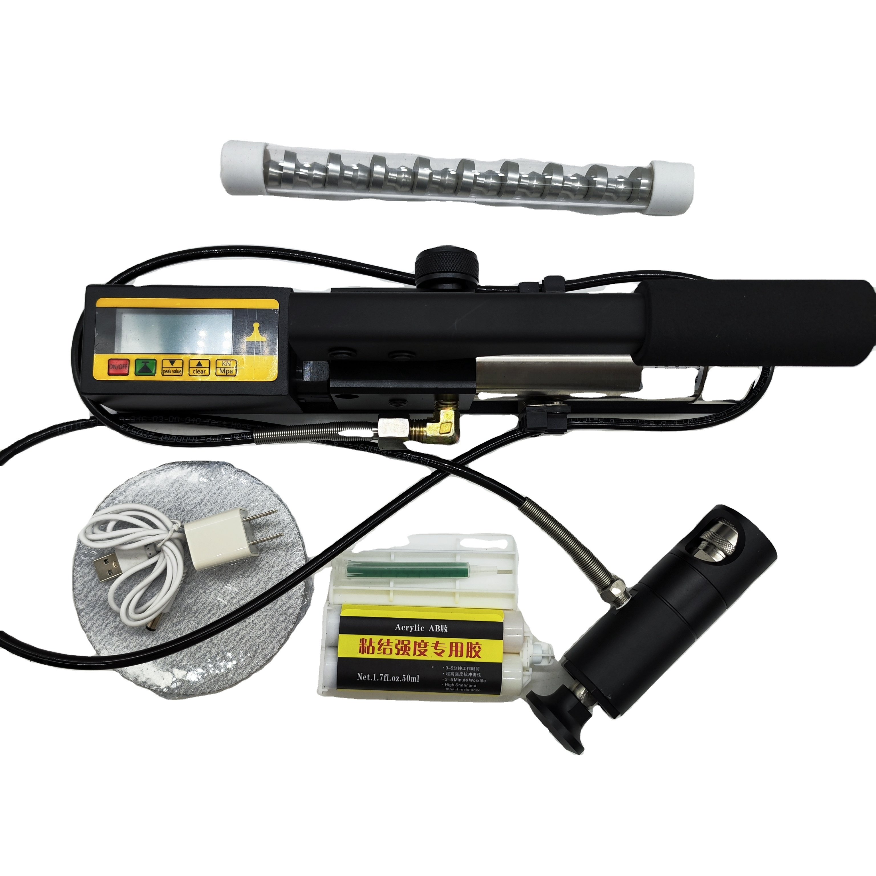 Large LCD Digital Display HKSM-1 Puller Adhesion Tester (Pull Method) For Coating