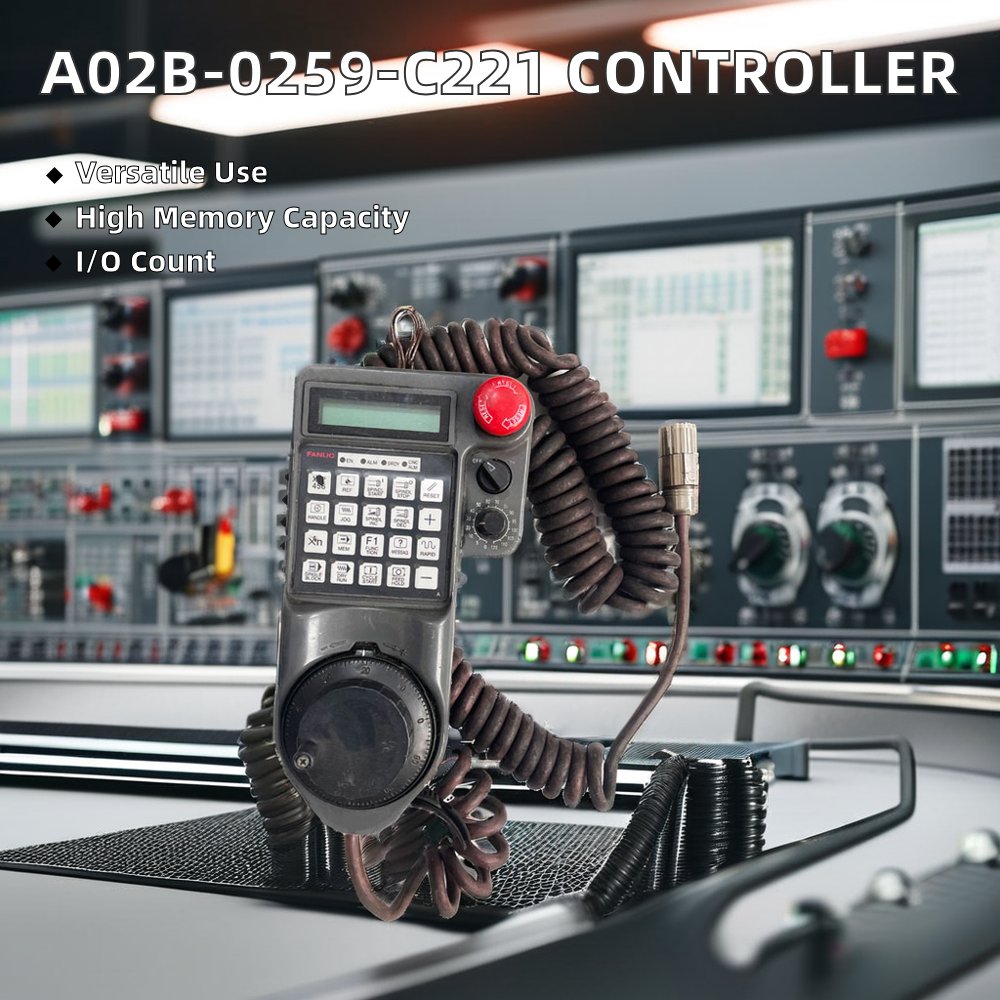 Original A02B-0259-C221 CNC Machine Tool Handwheel a Operation Controller PLC PAC & Dedicated Controllers
