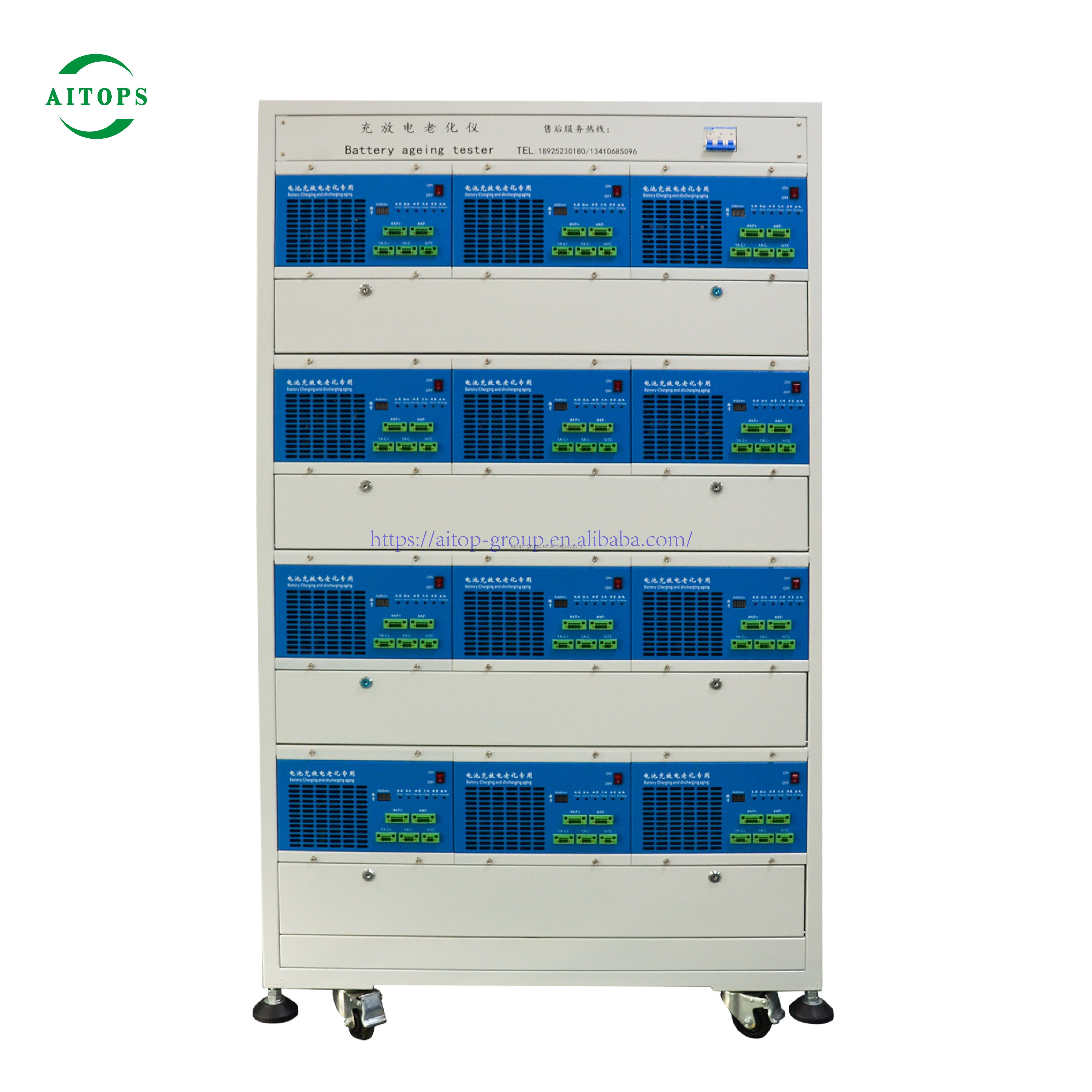 ATop 30V 60V 100v 70v 10a Charging 20a Discharging Battery Aging Test Machine For Battery Pack Testing