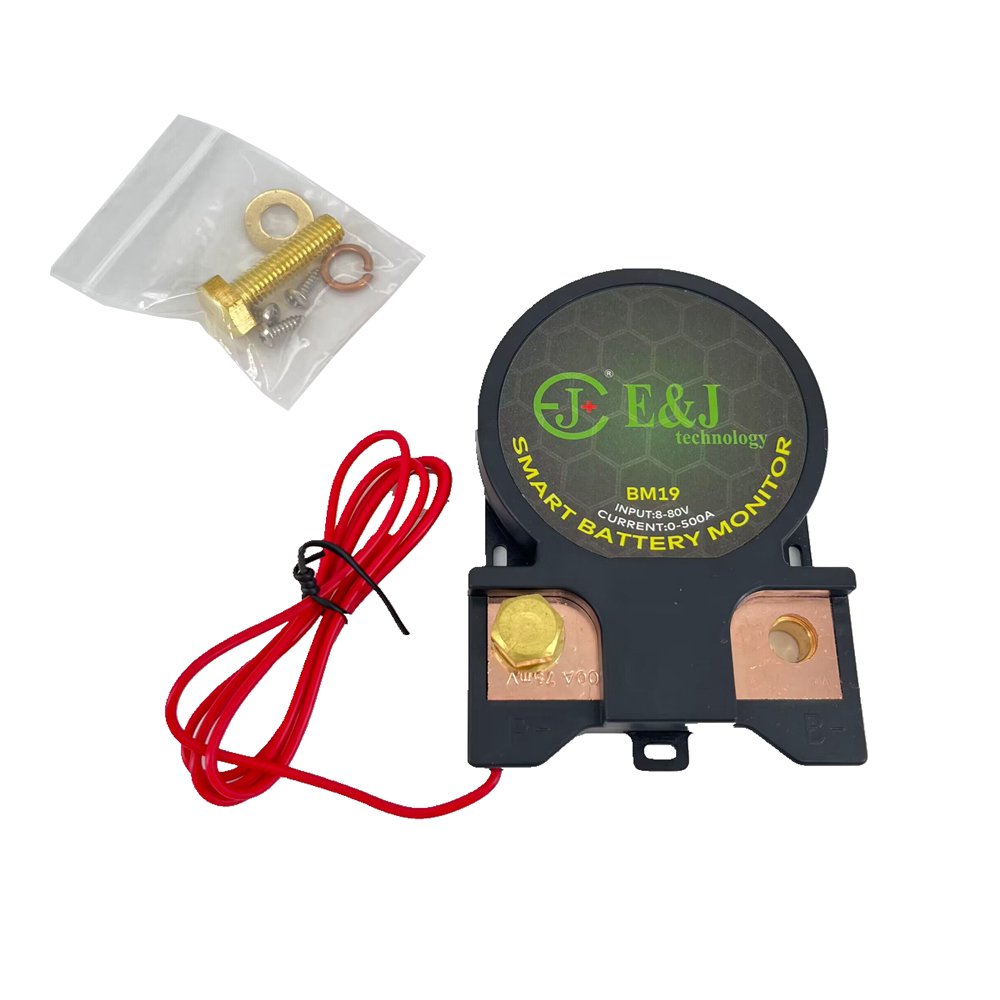 EJ-BM19 Bluetooths 12V lithium battery smart shunt 500A batteries monitor