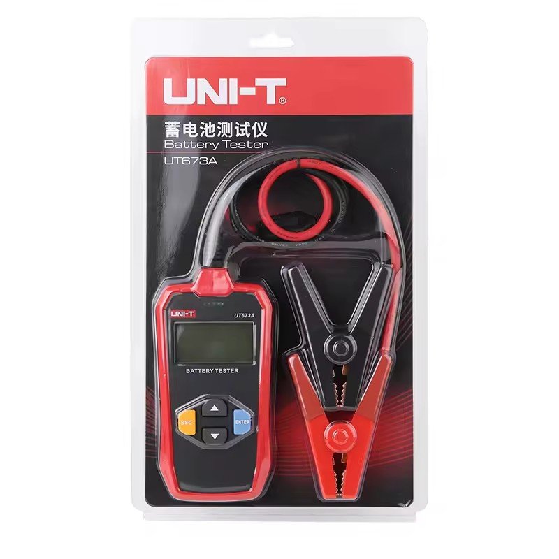 UNI-T UT673A/UT675A Automotive Battery Tester Digital Checker with Printer Professional 12V 24V Car Battery Load Tester