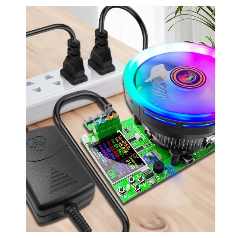 DL24/P 150W/180W 2.4" DC USB Tester Electronic Load 18650 Car Battery Capacity Monitor Discharge Charge Power Meter Checker