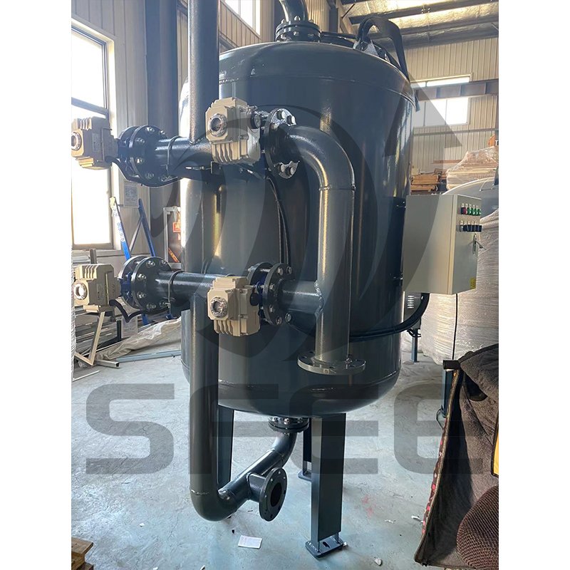Brand Carbon Steel Automatic Water Filter Machine Shallow Sand Filter