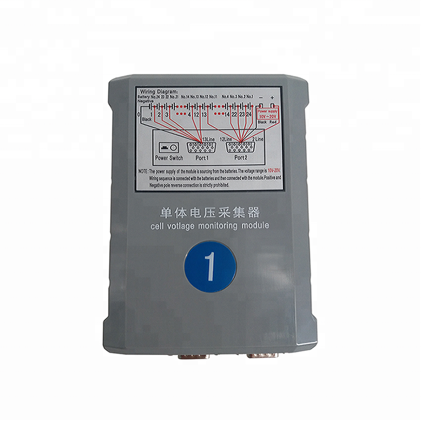 cell voltage monitoring in LCD and test report print PC software 12V-480V multi voltages Battery discharge tester