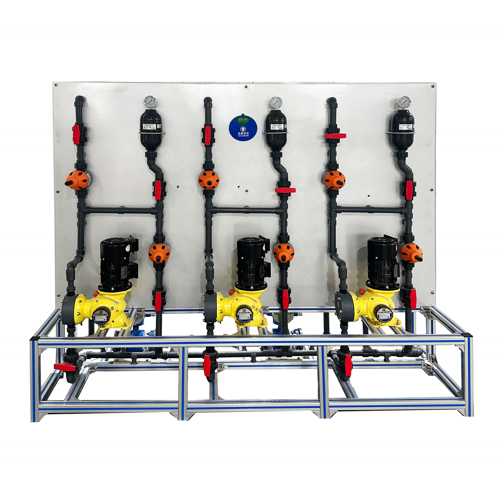 Integrated automatic chemical dosing machine PAC KMnO4 polymer dosing system for water treatment