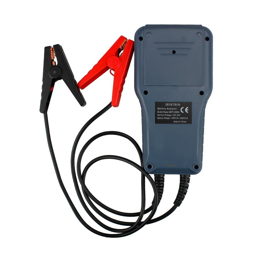 High Precision Vehicle Battery Tester 12V 24V Charge System Tester Tool MST-8000+ with Printer Support Multi-languages
