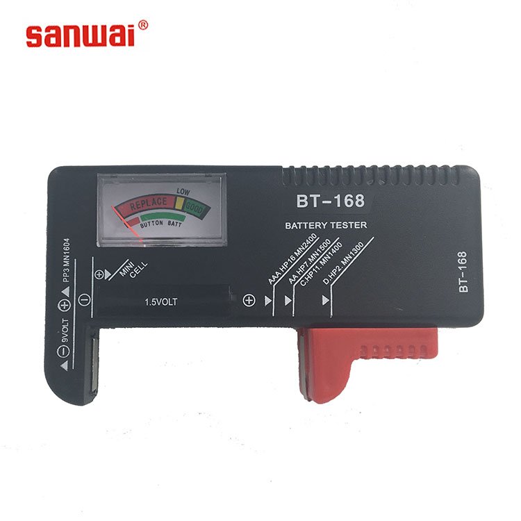 small laptop battery capacity tester BT-168 for testing dry battery and universal button cell