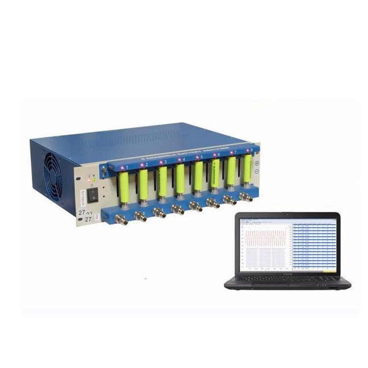 8 Channel Lithium Ion Battery Analyzer Tester Equipment With Software And Laptop