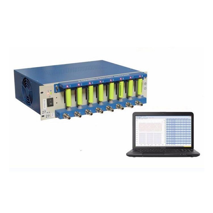 8 Channel Lithium Ion Battery Analyzer Tester Equipment With Software And Laptop
