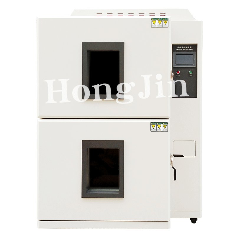 Hongjin 2 Zone Temperature Heat Cold Test Equipment High And Low Temperature Environment Test Chamber Thermal Shock Test Chamber